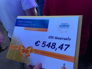 cheque rabobank clubkascampagne