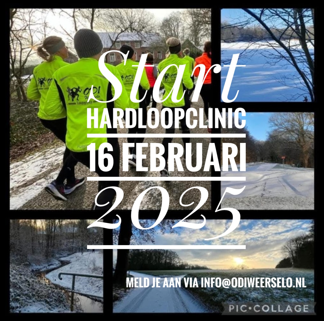 Start beginners hardloopclinic 16 februari 2025